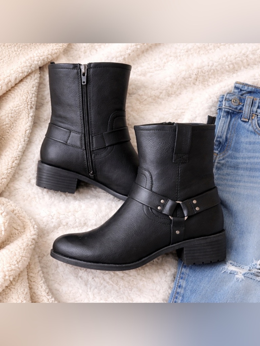 Frye & Co. Black Ankle Boots – Never Worn — Size 7.5